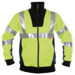 Blouson haute visibilité softshell col camionneur