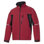 Veste Soft Shell rouge/noir SNICKERS