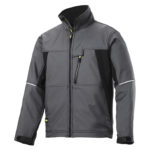 Veste Soft Shell gris acier/noir SNICKERS