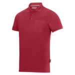 Polo rouge chili SNICKERS WORKWEAR