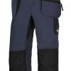 pantacourt bleu snickers workwear