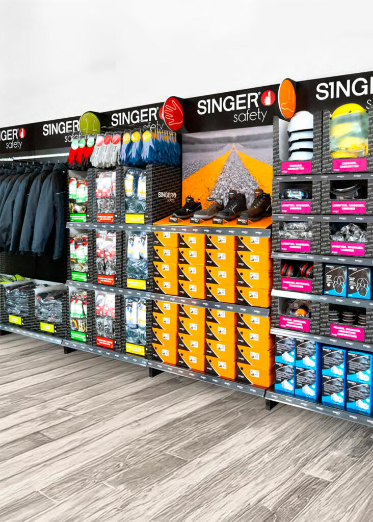 Singer Safety – équipements de protection individuelle en situation professionnelle